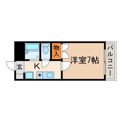 パークサイド出川の物件間取画像